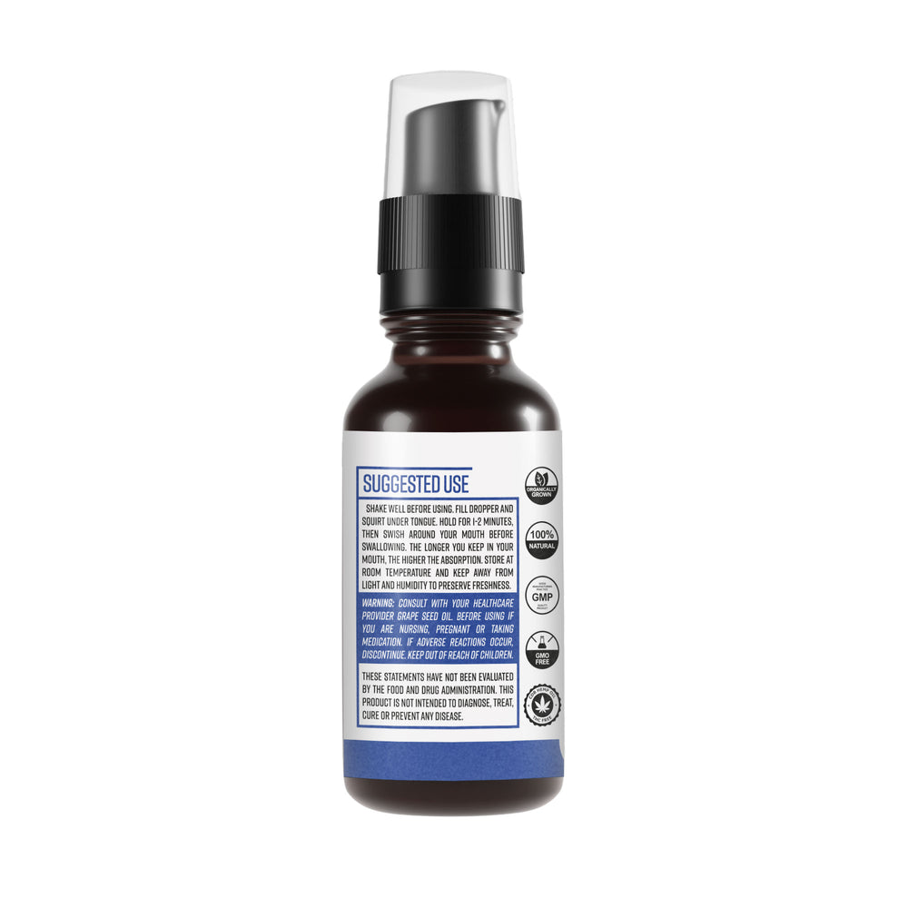 Broad Spectrum CBD Oil  - Blue Berry 2000mg