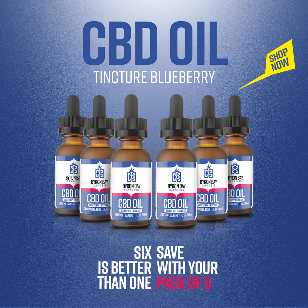 Broad Spectrum CBD Oil  - Blue Berry 2000mg