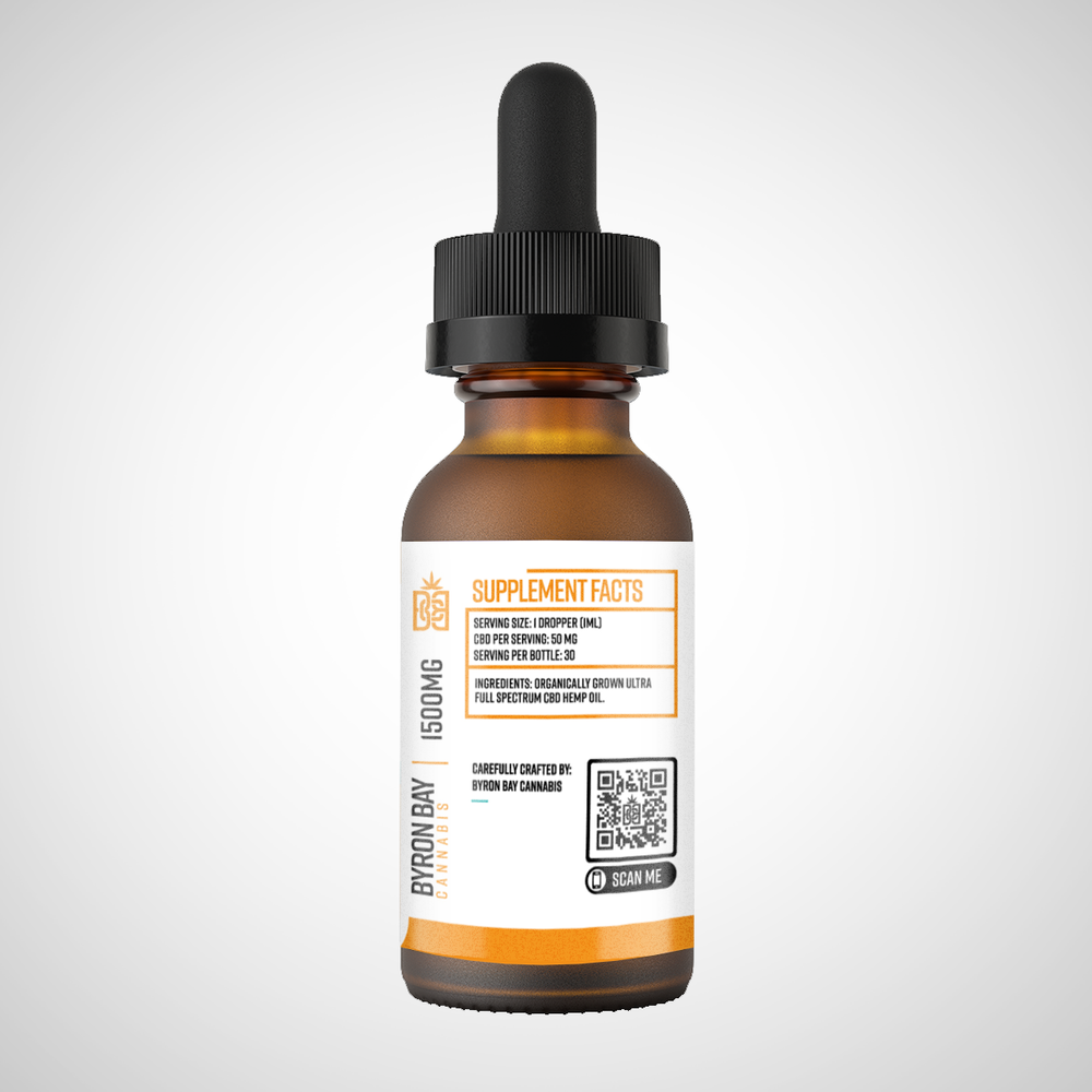 Full Spectrum CBD Oil - Orange 1500mg