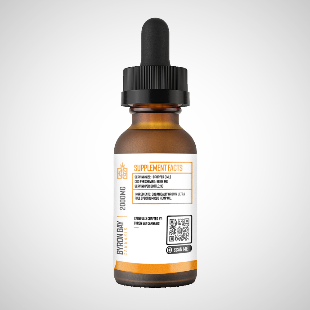 Full Spectrum CBD Oil - Orange 1500mg