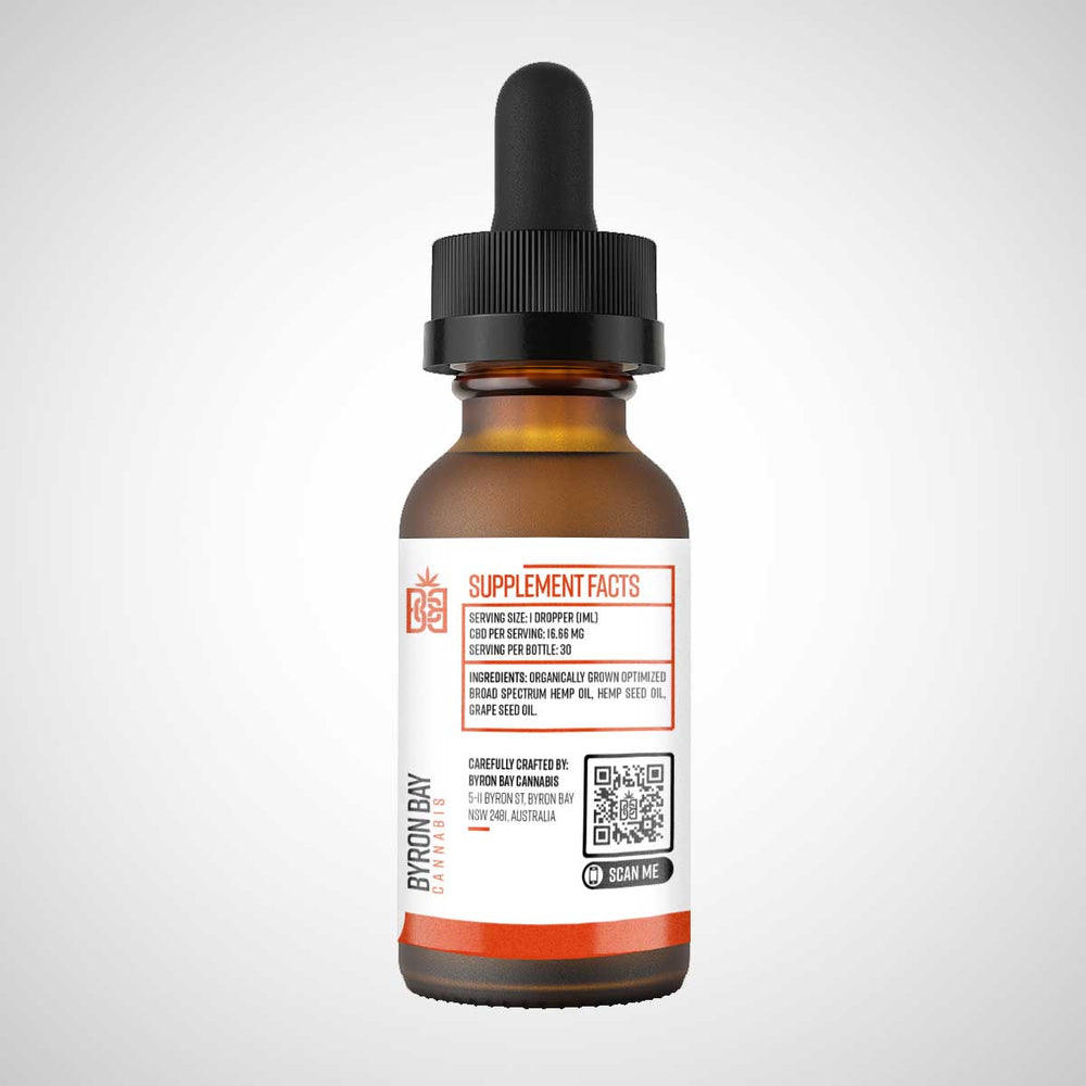 Ultra Broad Spectrum Nano CBD Tinctures - Tropical 2000mg